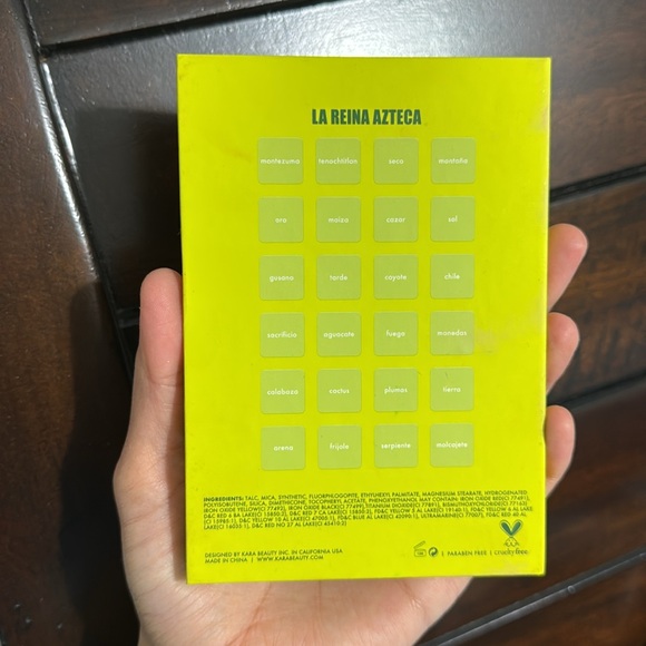 La Reina Azteca Eye Shadow Palette Kara Beauty multicolor eyeshadow palette - Picture 10 of 14